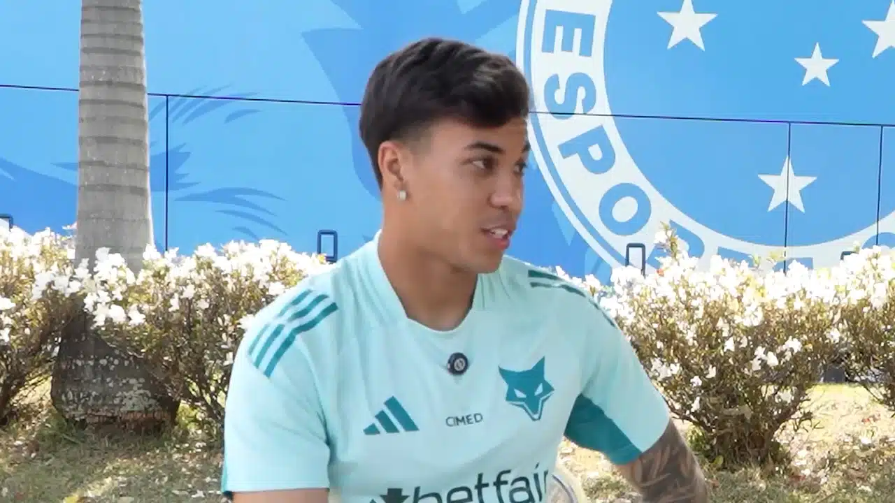 Kaio Jorge descarta saida e reforca desejo de seguir no Cruzeiro