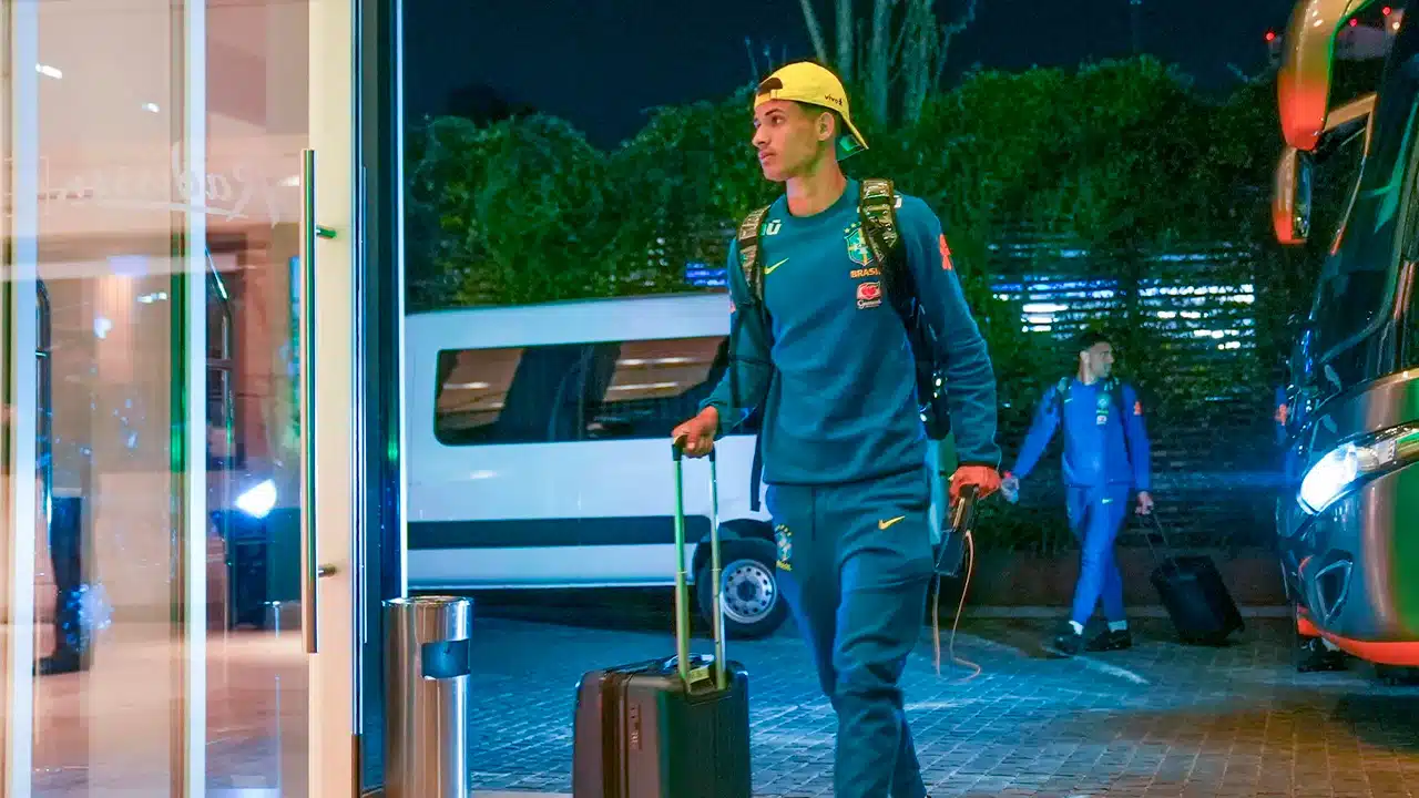 Selecao Sub 20 desembarca no Chile com quatro jogadores do Cruzeiro