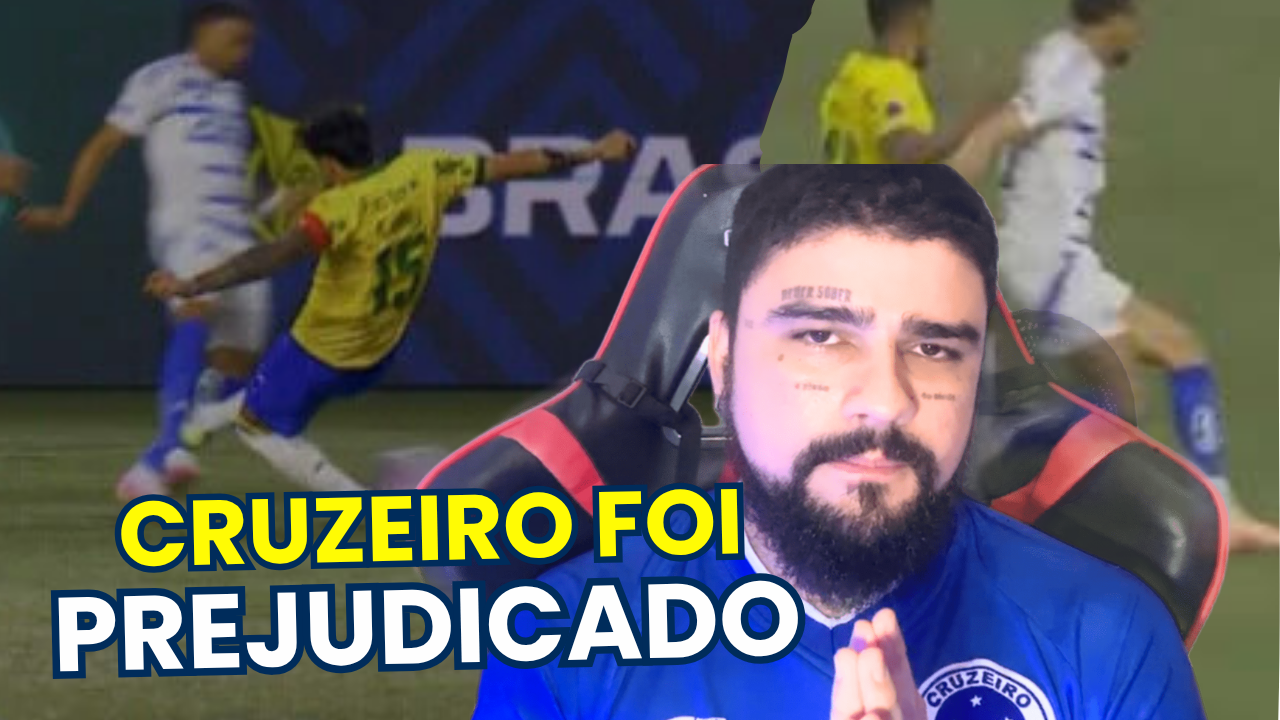 PALMEIRAS 0 X 0 CRUZEIRO - ARBITRAGEM ROUBANDO A CENA THUMB