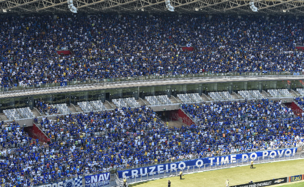 Cruzeiro projeta público de 60 mil torcedores no Mineirão contra o Vitória
